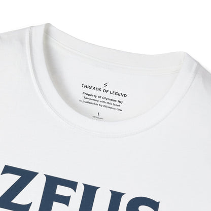 Zeus Power Company T-Shirt | Unlimited Energy Since 776 BC