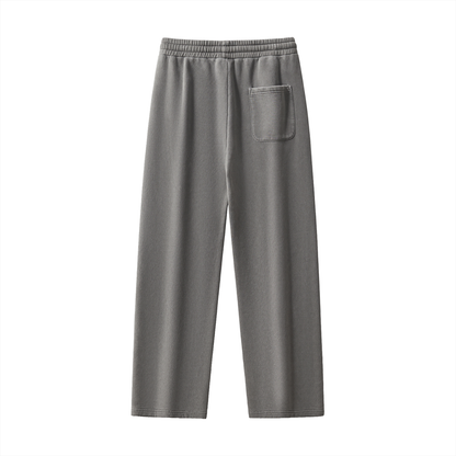 ThreadStar Plain Frayed Enzyme Washed Sweatpants