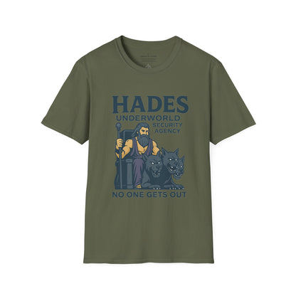 Hades Underworld Security Agency T-Shirt | No One Gets Out