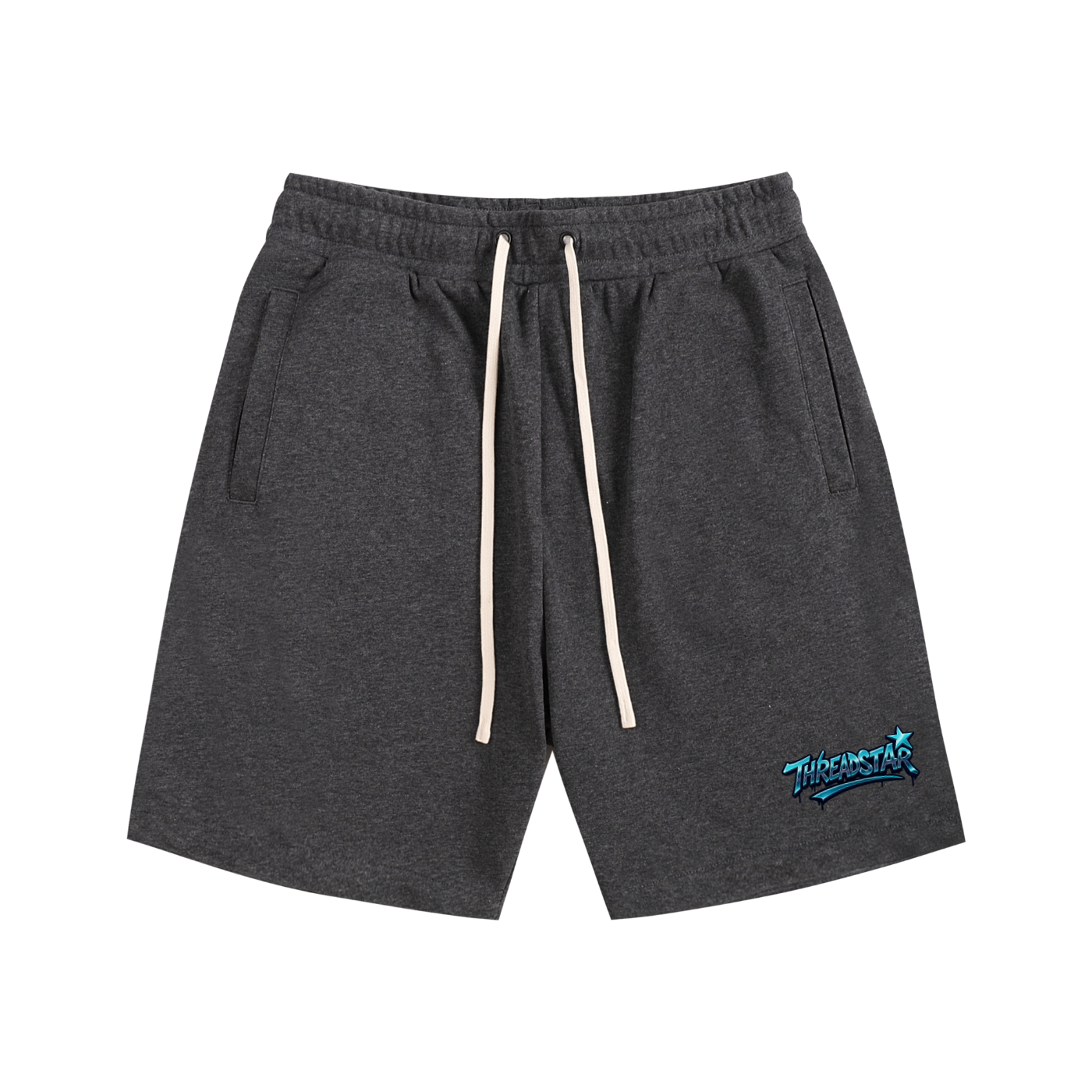 ThreadStar Chrome Blue Cotton Shorts