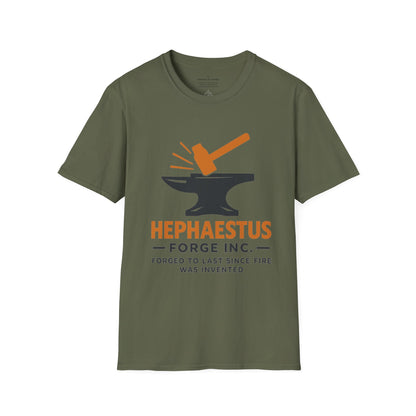 Hephaestus Forge Inc. T-Shirt | Forged To Last Since Fire Was Invented