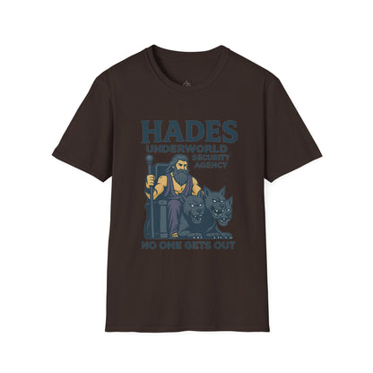 Hades Underworld Security Agency T-Shirt | No One Gets Out