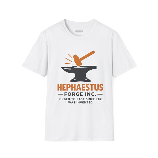 Hephaestus Forge Inc. T-Shirt | Forged To Last Since Fire Was Invented