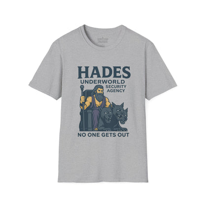 Hades Underworld Security Agency T-Shirt | No One Gets Out