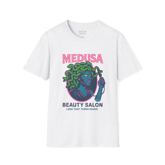 Medusa Beauty Salon T-Shirt | Look That Turns Heads