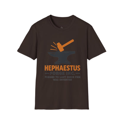 Hephaestus Forge Inc. T-Shirt | Forged To Last Since Fire Was Invented