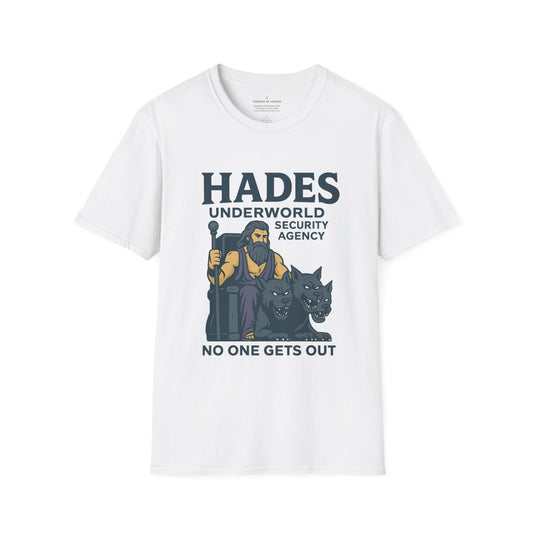 Hades Underworld Security Agency T-Shirt | No One Gets Out