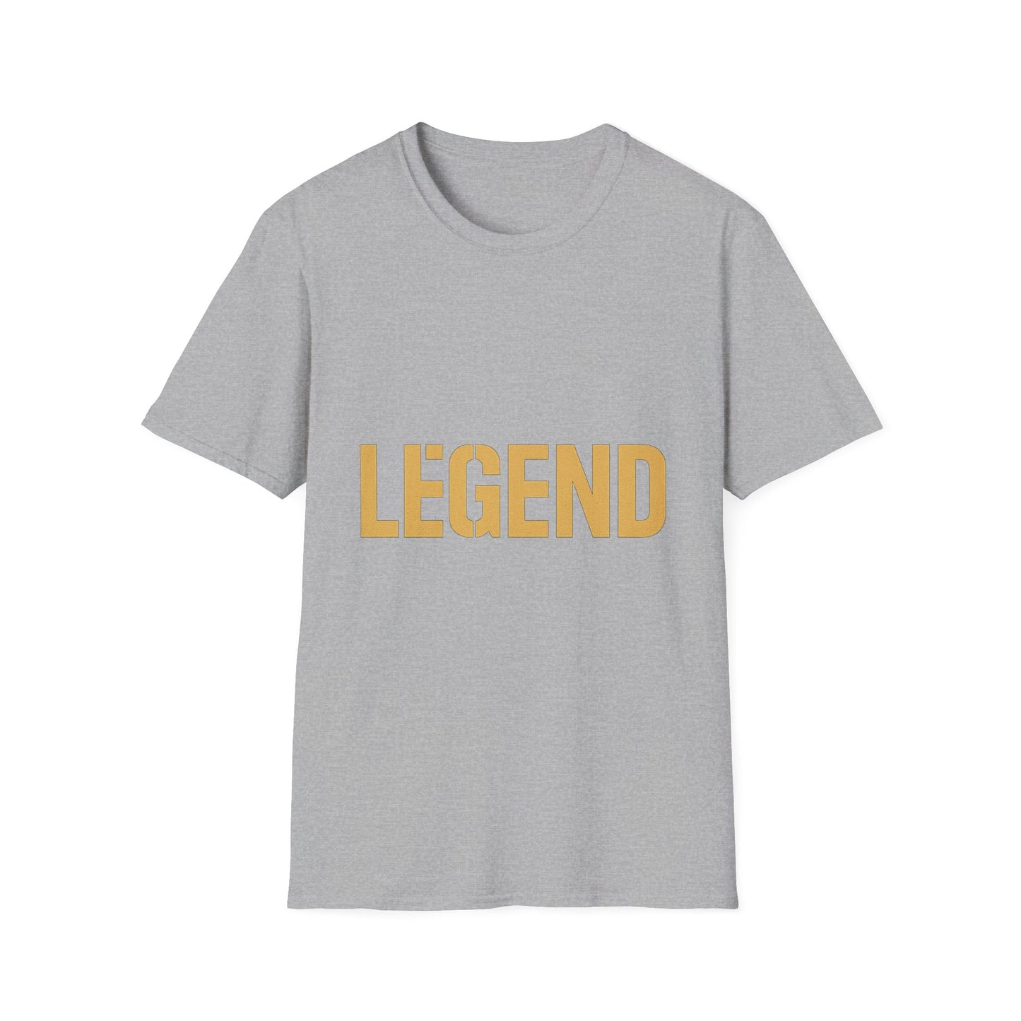 Legendary Unisex Softstyle T-Shirt | Inspirational Graphic Tee | Perfect Gift for Legends | Casual Wear | Motivational Apparel