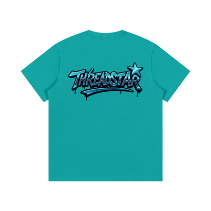 ThreadStar Chrome Blue Cotton T