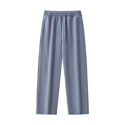 ThreadStar Plain Frayed Enzyme Washed Sweatpants