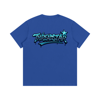 ThreadStar Chrome Blue Cotton T
