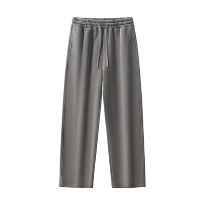 ThreadStar Plain Frayed Enzyme Washed Sweatpants