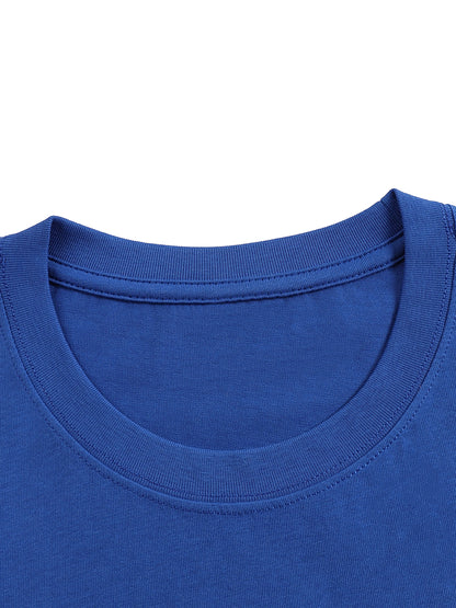 ThreadStar Chrome Blue Cotton T