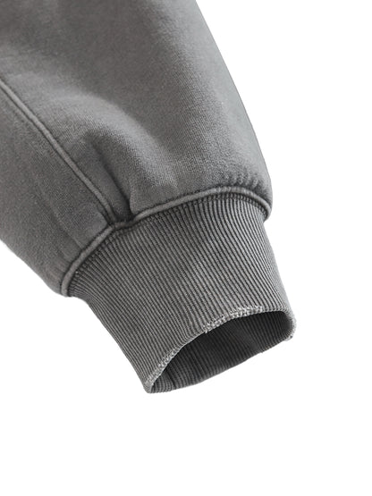ThreadStar Frayed Enzyme Washed Hoodie
